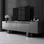 Hanah Home Bohem Soporte para TV Antracita y Negro